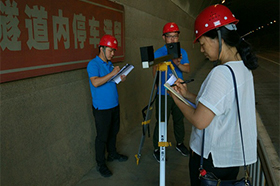 济南市内隧道工程环境检测