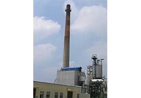 安徽国能生物发电厂80米钢筋混凝土烟囱检测鉴定