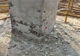 安徽阜阳新建工程混凝土柱不密实导致“烂根”的事故鉴定